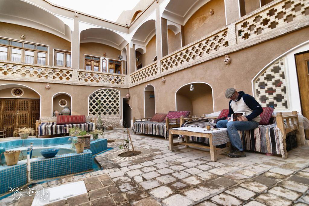 خانه نقلی کاشان- اتاق سروشگان